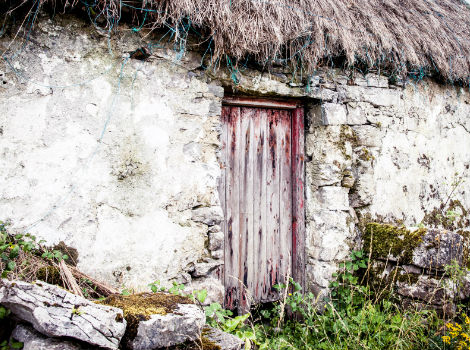 Aran Island Thatched Cottage, Galway, Ireland