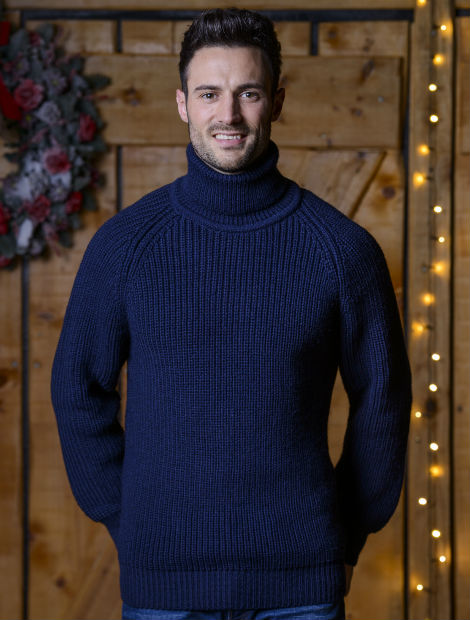 big and tall turtleneck sweaters