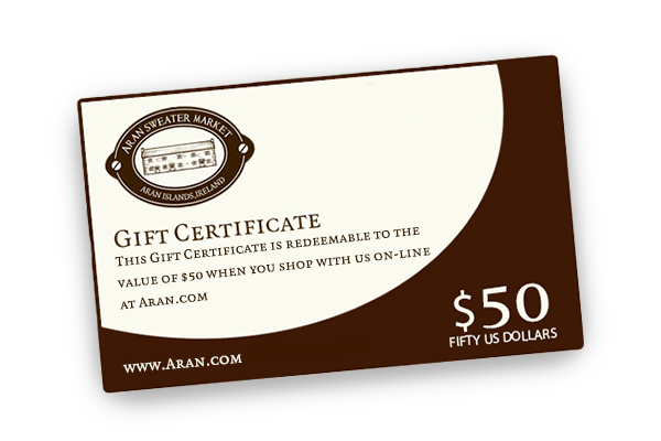 online gift certificate, online gift card