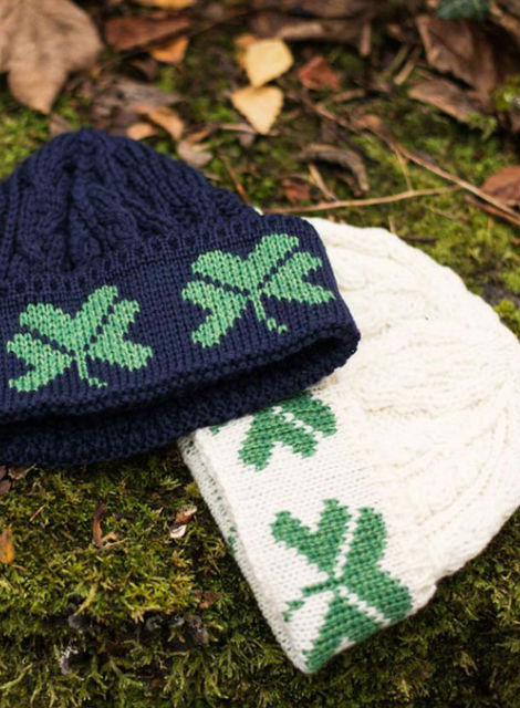 Merino Wool Shamrock Hat