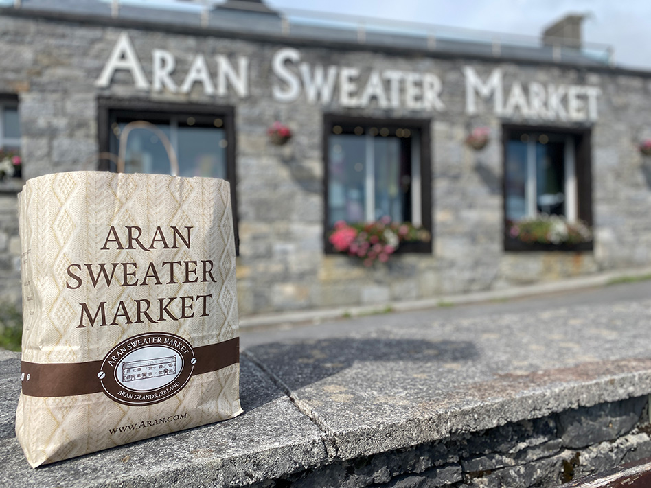 Aran Sweater Market, shopping on inismor, aran islands shopping