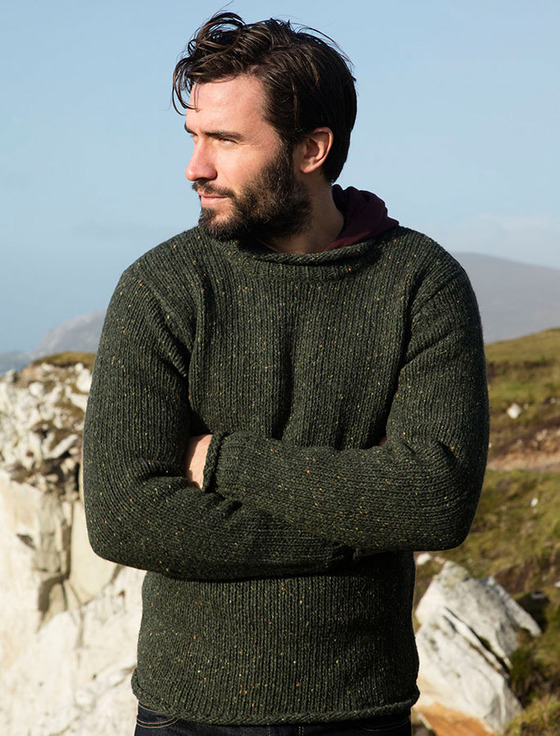 mens wool sweater, men style